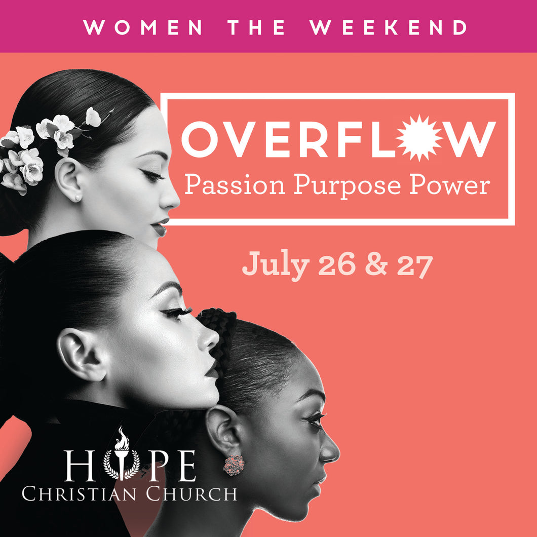 Overflow Women the Weekend - DVD Conference Set
